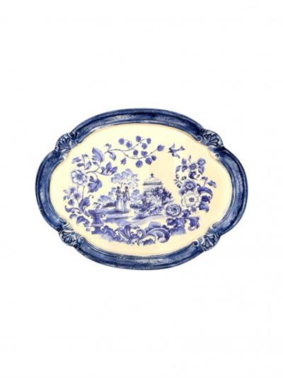 Krs 9004.2 Trınanzı Blue Victoria Tepsi