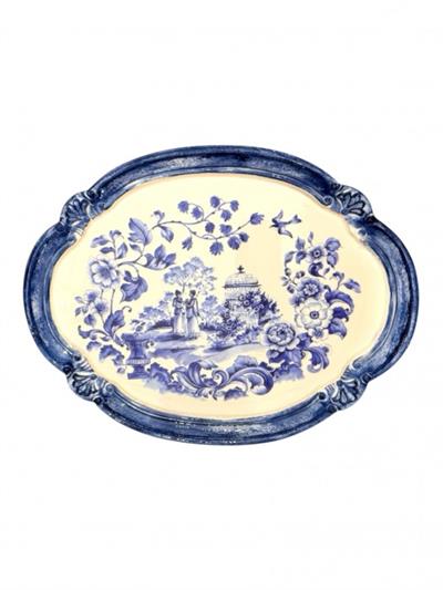 Krs 9005.2 Trınanzı Blue Victoria Tepsi