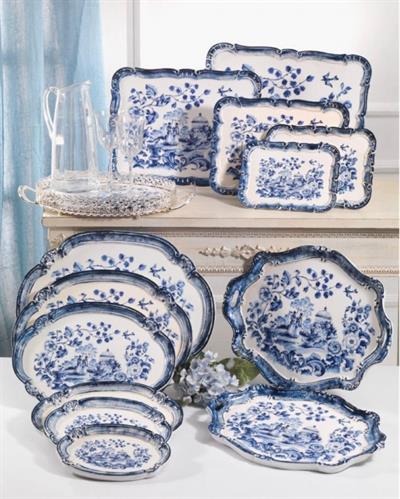 Krs 9037.1 Trınanzı Blue Vicoria Tepsi