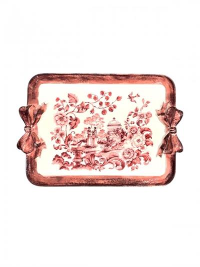 Krs 9037 Trınanzı Pink Victoria Tepsi