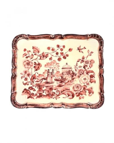 Krs 9205.1 Trınanzı Pink Victoria Tepsi