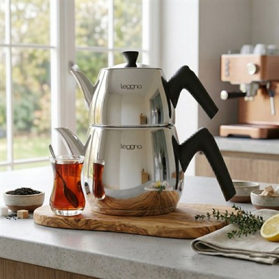 Leggno Marvelle Xl Paslanmaz Çelik Çaydanlık 2.2 L