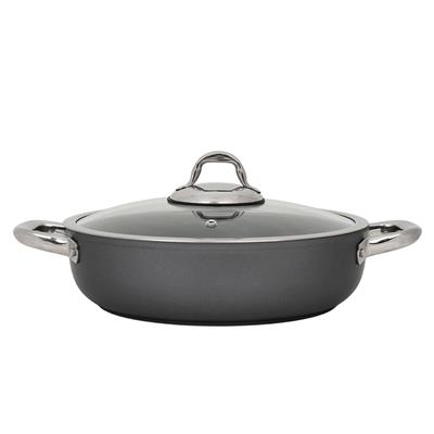 Leggno Mst2828St28Gr Master Tıtanıum Sığ Tencere Gri 28 Cm