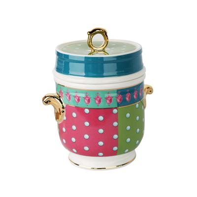 Lucky Art Estelle Bone Kulplu Kavanoz 16Cm