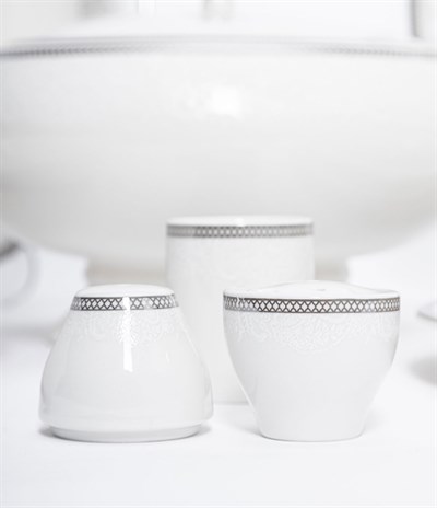 Maxx Doria Da-2004 Silver Paisley Yemek Takımı