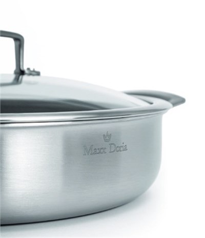 Maxx Doria Steel Fusion 28 Cm Kısa Tencere Pa3022
