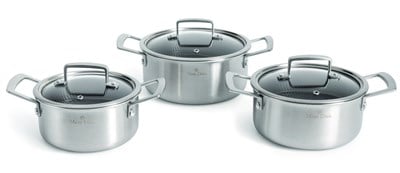 Maxx Doria Steel Fusion Jr 6 Parça Tencere Takımı Pa3040