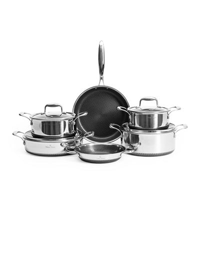 Maxx Doria Steel Fusion Mirror 10 Parça Tencere Takımı Pa3038