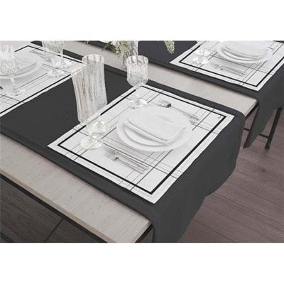 Mia Ekose -3 Amerikan Servis 6 Lı Set - 50 X 35 Cm
