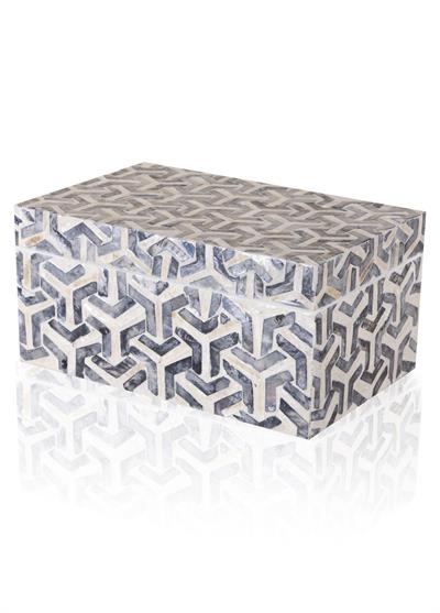 Mia Sedef Dikdörtgen Kutu 25X16X12 Cm