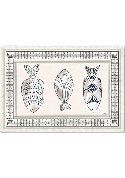 Mia Wish -1 Amerikan Servis 6 Lı Set - 50 X 35 Cm