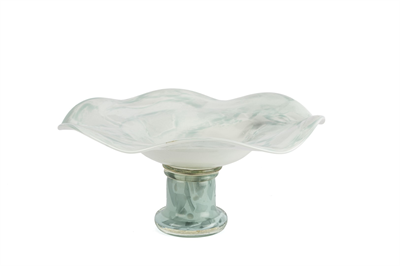 Mikasa Alba Glass Cam Ayaklı Dek Tabak 31x29x14cm