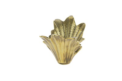 Mikasa Antik Gold Dalga Dek Obje 18x35x18cm