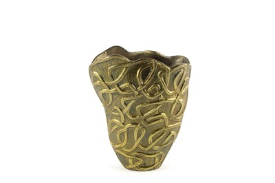 Mikasa Antik Gold Düğümlü Vazo 14x23x27cm