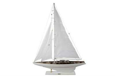 Mikasa Beyaz Ahşap Yelkenli Dek Obje 76x14x98cm