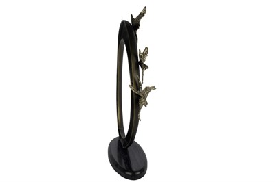 Mikasa Bronz Oval Kırlangıç Obje 53cm