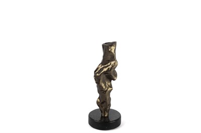 Mikasa Bronz Siyah Granit Mumluk 24x10cm