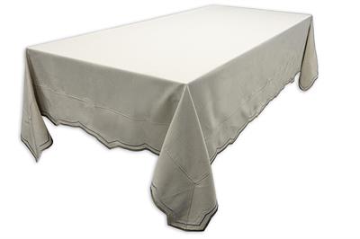 Mikasa Carla Gümüş Altın Masa Örtüsü 180X280 Cm