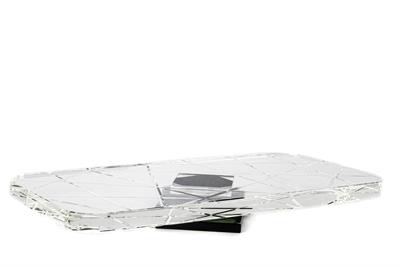 Mikasa Clear Siyah Ayaklı Tepsi 30X15X4Cm