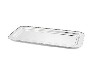 Mikasa Darly Gümüş Metal Dik Tepsi 38X18Cm