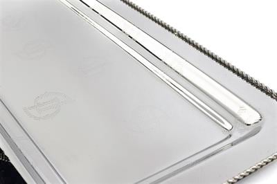 Mikasa Darly Gümüş Metal Dik Tepsi 38X18Cm