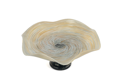 Mikasa Eolia Cam Dek Ayaklı Tabak 31x28x14cm