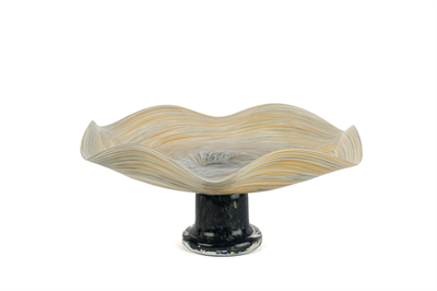 Mikasa Eolia Cam Dek Ayaklı Tabak 31x28x14cm