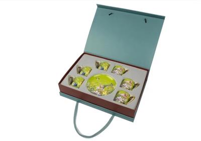 Mikasa Garden Yeşil 6Lı Kahve Fincanı Seti 100Cc