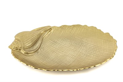 Mikasa Gold Coral Metal Dekor Tabak 48x31cm