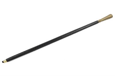 Mikasa Gold Metalli Siyah Deri Kaplı Baston 98 Cm