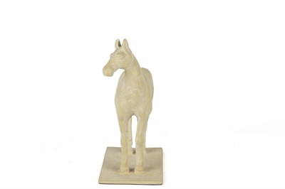 Mikasa Horse Krem Alçı Dek Obje 18x23cm