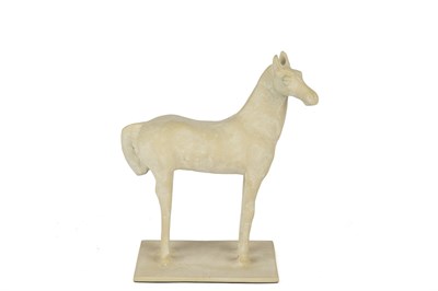 Mikasa Horse Krem Alçı Dek Obje 18x23cm