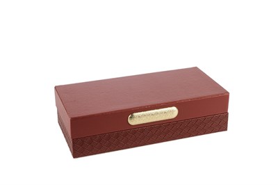 Mikasa Kırmızı Gold Dek Kutu 25x12x7cm