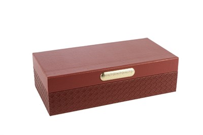 Mikasa Kırmızı Gold Dek Kutu 30x15x9cm