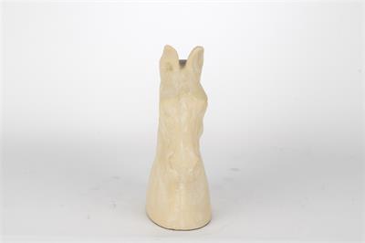 Mikasa Krem Alçı Dek.At Kafası 15X22 Cm