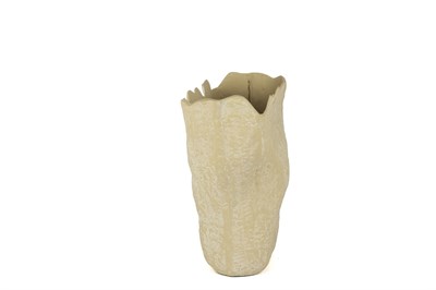 Mikasa Krem Alçı Vazo31x31cm