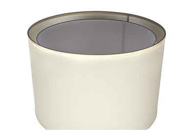 Mikasa Krem Şapkalı Gold Taşlı Abajur 40X103 Cm
