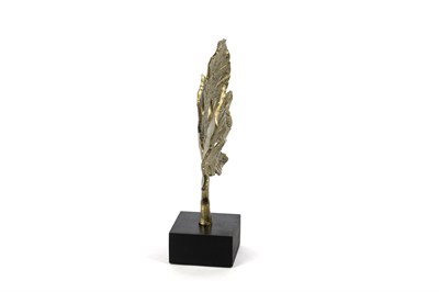 Mikasa Mermer Ayaklı Gold 2li Yaprak 34x27cm