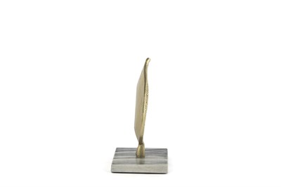 Mikasa Mermer Ayaklı Gold Yaprak 20x11cm