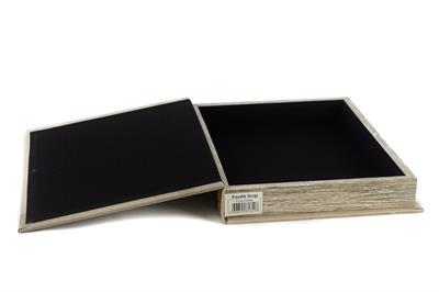 Mikasa Ottoman Tombac Kitap Kutu 28X22X4Cm