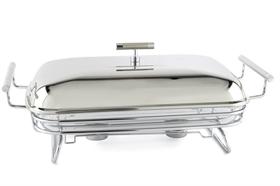 Mikasa Perle Çelik Kapaklı Dik Isıtıcılı Servis 47x25x19cm