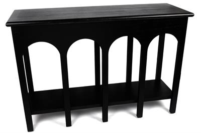 Mikasa Siyah Ahşap Konsol 120*40*81 Cm