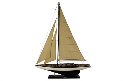 Mikasa Siyah Beyaz Kahve Yelkenli Dek Obje 76x14x98cm