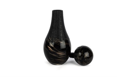 Mikasa Siyah Bronz Dek Cam Şişe 19x47cm