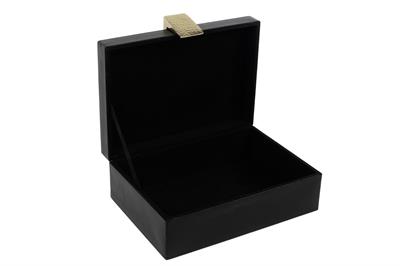 Mikasa Siyah Gold Şeritli Kutu 30X23X13Cm