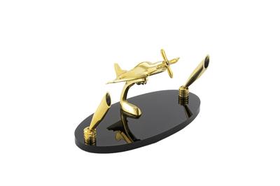 Mikasa Siyah Gold Uçak Dek Kalem Standı 20X10X11Cm