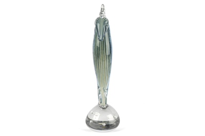 Mikasa Turkuaz Cam Dek Denizatı 33x11cm