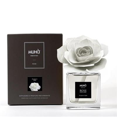 Muha Rose Ambient Freshener Water And Salt Diffuser 100 Ml
