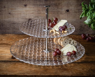 Nachtmann Bossa Nova 2 Katlı Servis 32 Cm