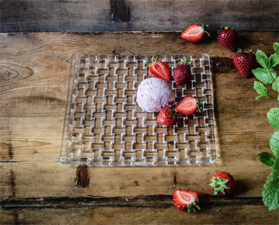 Nachtmann Bossa Nova 21 Cm Kare Tabak S/2